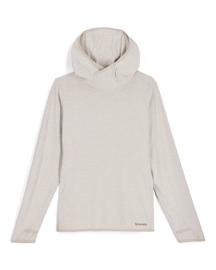 Fly Fish Food Logo Simms Women's Stone Cold Hoody - Lunar Gray - Apparel - Fly Fish Food
