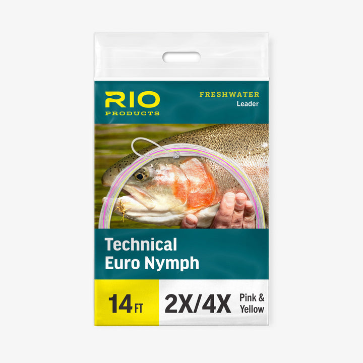 Rio Technical Euro Nymph Leader - 14ft - 2X/4X
