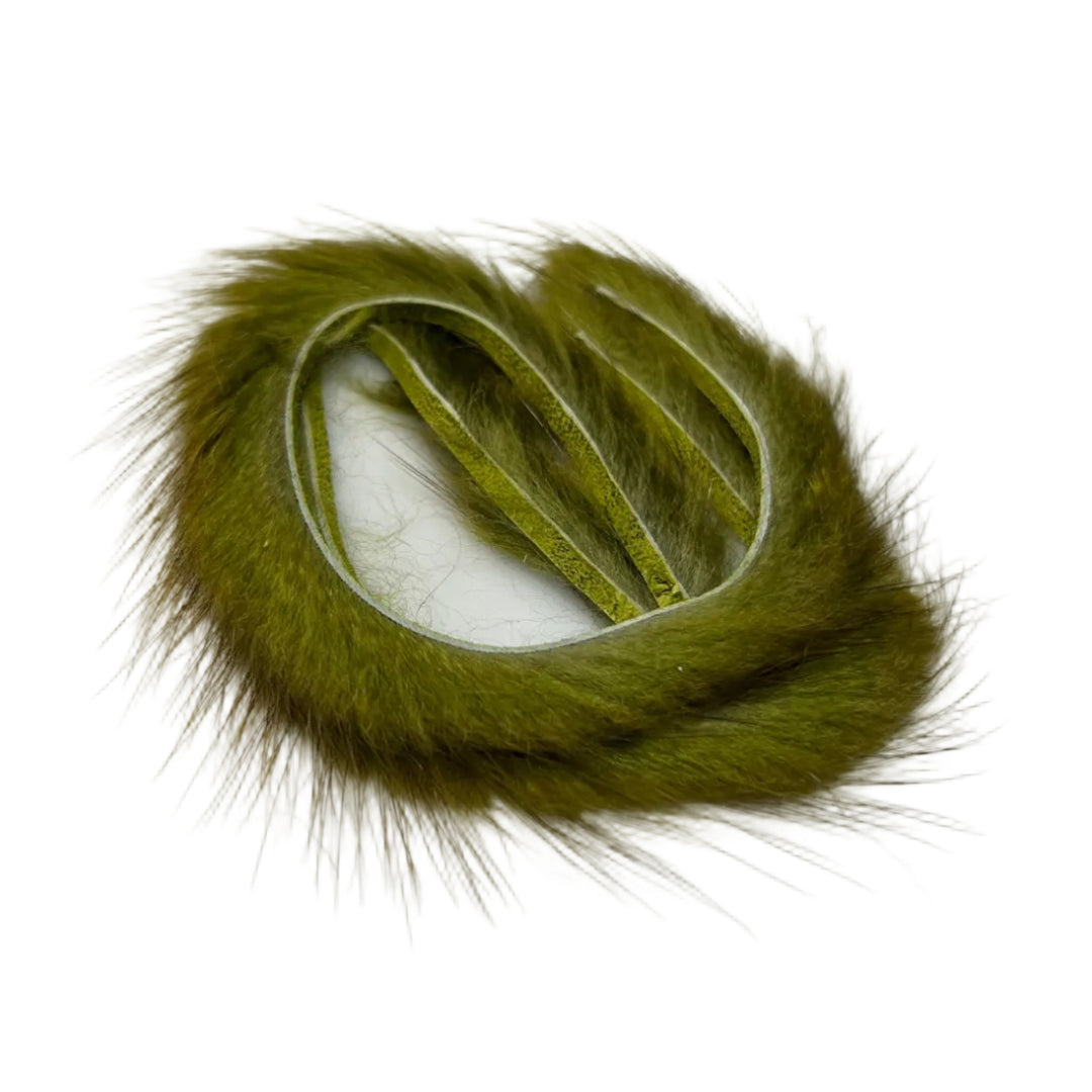 Muskrat Zonker Strips - Hair & Fur - Fly Fish Food