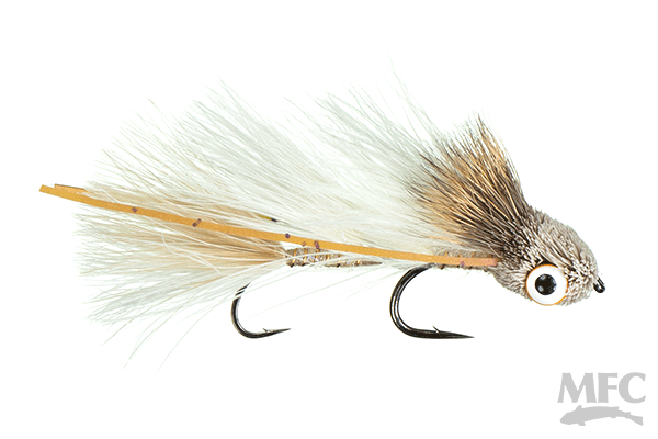Galloup's Barred Micro Dungeon - Cream - Flies - Fly Fish Food