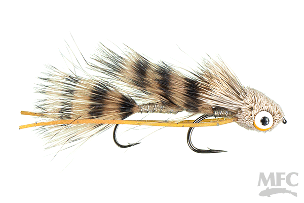 Galloup's Barred Micro Dungeon - Natural - Flies - Fly Fish Food