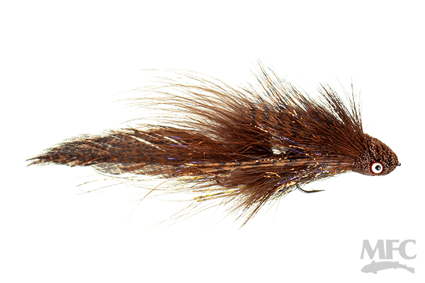 Galloup's Flat Head Kitty - Brown - Flies - Fly Fish Food