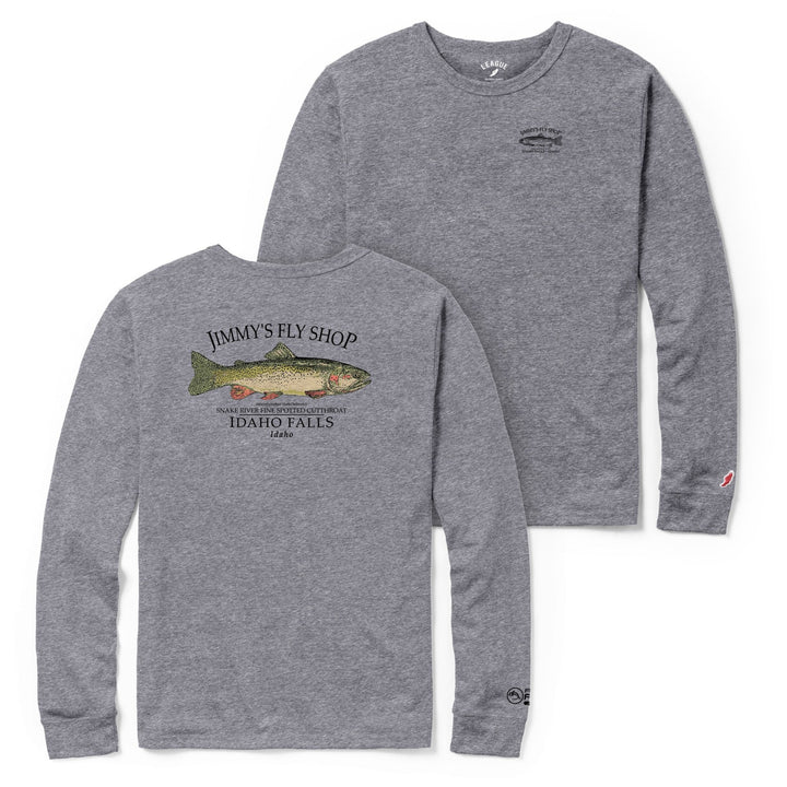 Fly Fish Food Jimmy's Snake River Cutthroat Trout Long Sleeve T-Shirt - Apparel - Fly Fish Food