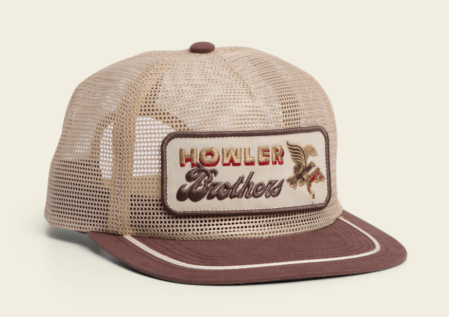 Howler Bros Unstructured Snapback Hat - Feedstore: Osprey Prey:Khaki/Brown - Hats - Fly Fish Food
