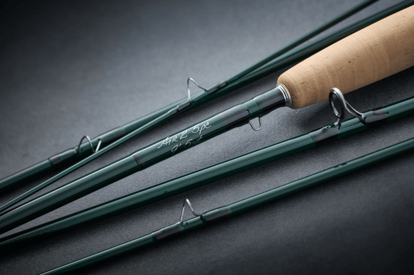 2 piece fly fishing rods Winston Air 5-Piece Rod 9' 5wt Color:Carney Man Lamsons Lockdown reel seat Fish Hawk Rock Chuck F00