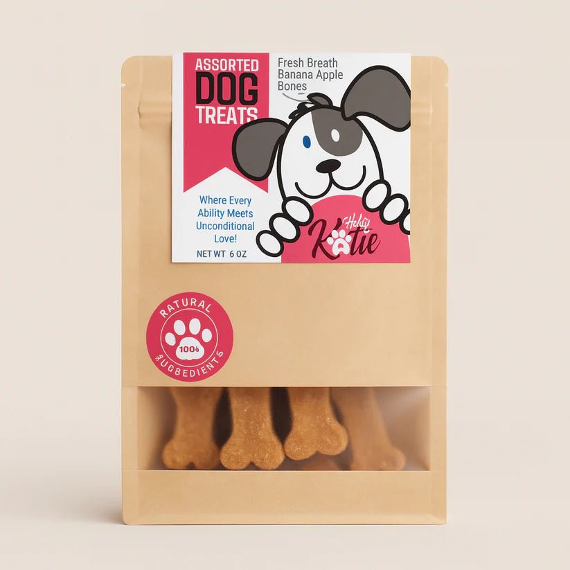 Katie's Treats - Banana - Apple Dog Treats - Accessories & Misc - Fly Fish Food