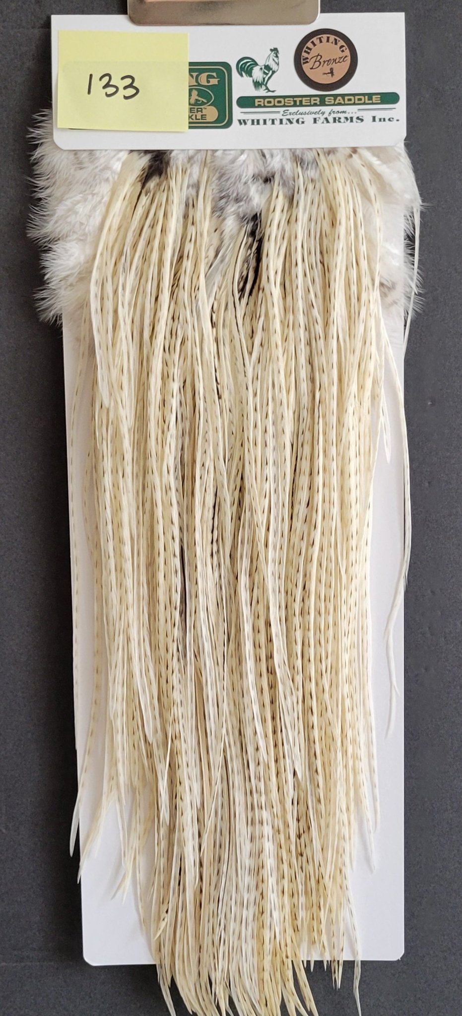Flash Sale Hackle 133 - Hebert Miner Saddle Bronze - Unique Variant (size 12 - 14) - Hackle - Fly Fish Food