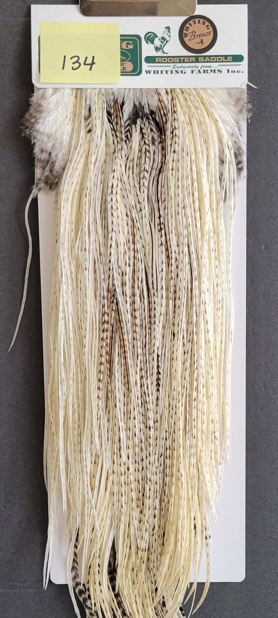 Flash Sale Hackle 134 - Hebert Miner Saddle Bronze - Unique Variant (size 16 - 18) - Hackle - Fly Fish Food