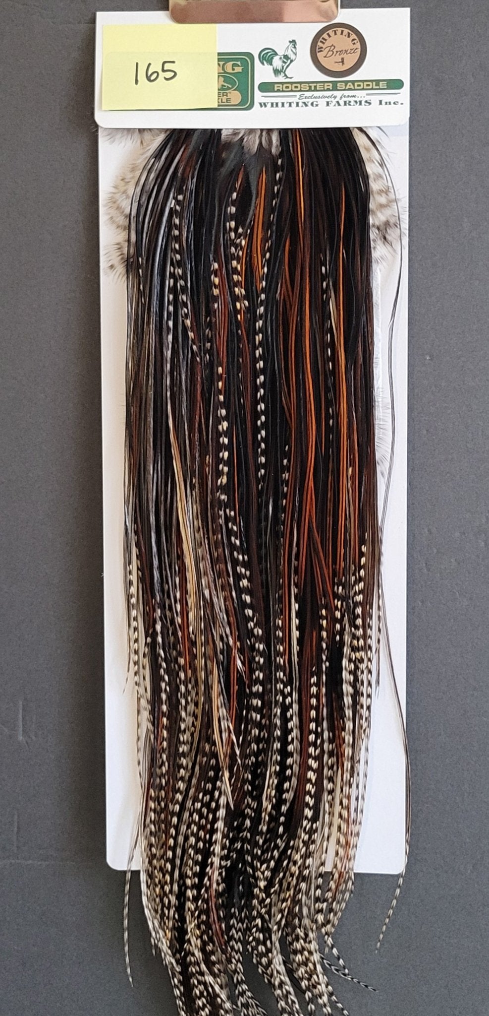 Flash Sale Hackle 165 - Hebert Miner Saddle Bronze - Varient (size 14 - 16) - Hackle - Fly Fish Food