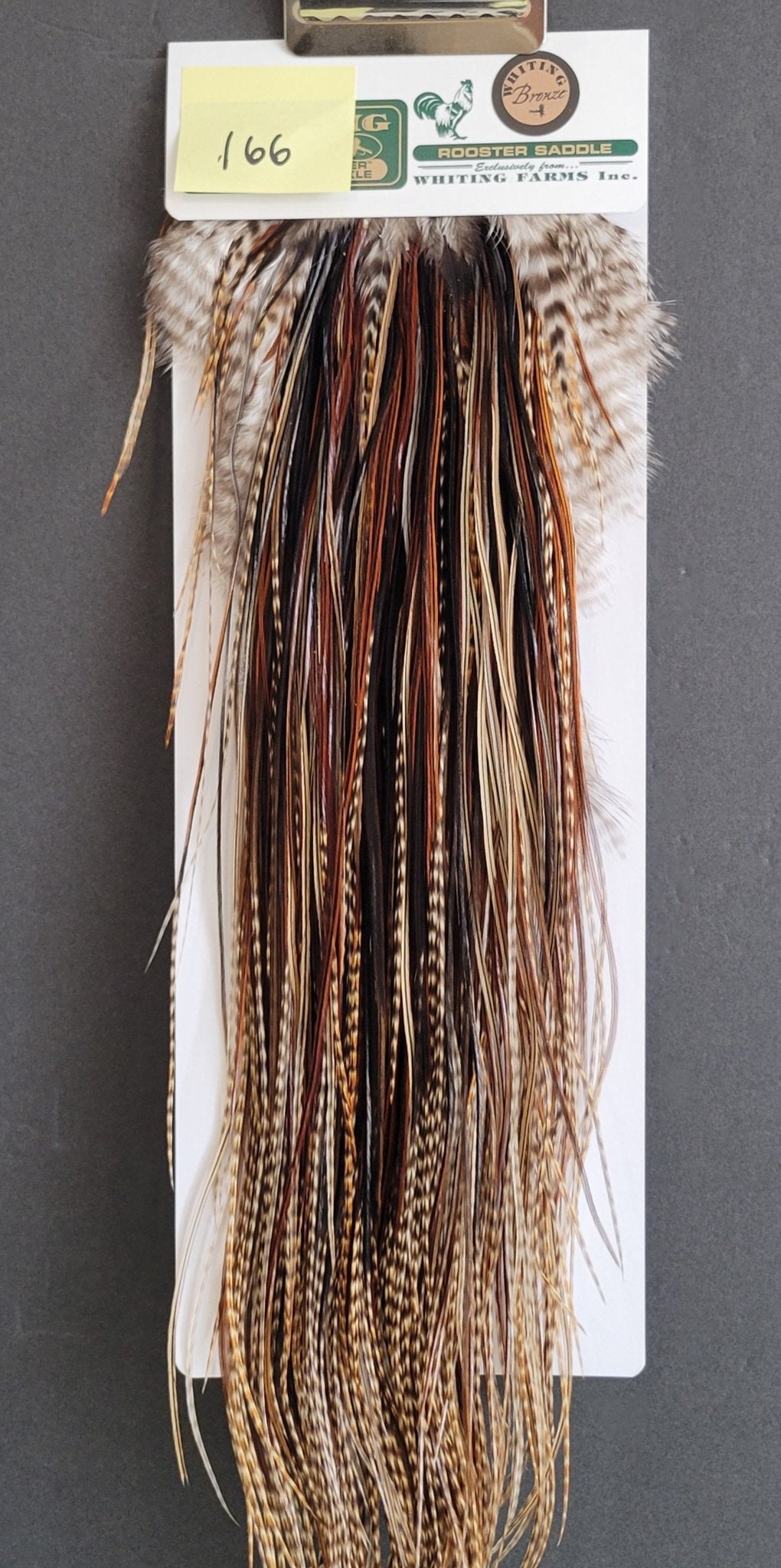 Flash Sale Hackle 166 - Hebert Miner Saddle Bronze - Varient (size 14 - 18) - Hackle - Fly Fish Food