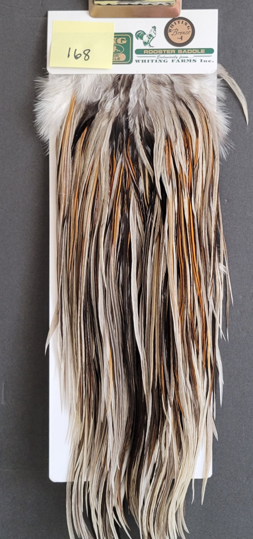Flash Sale Hackle 168 - Hebert Miner Saddle Bronze - Varient (size 14 - 16) - Hackle - Fly Fish Food