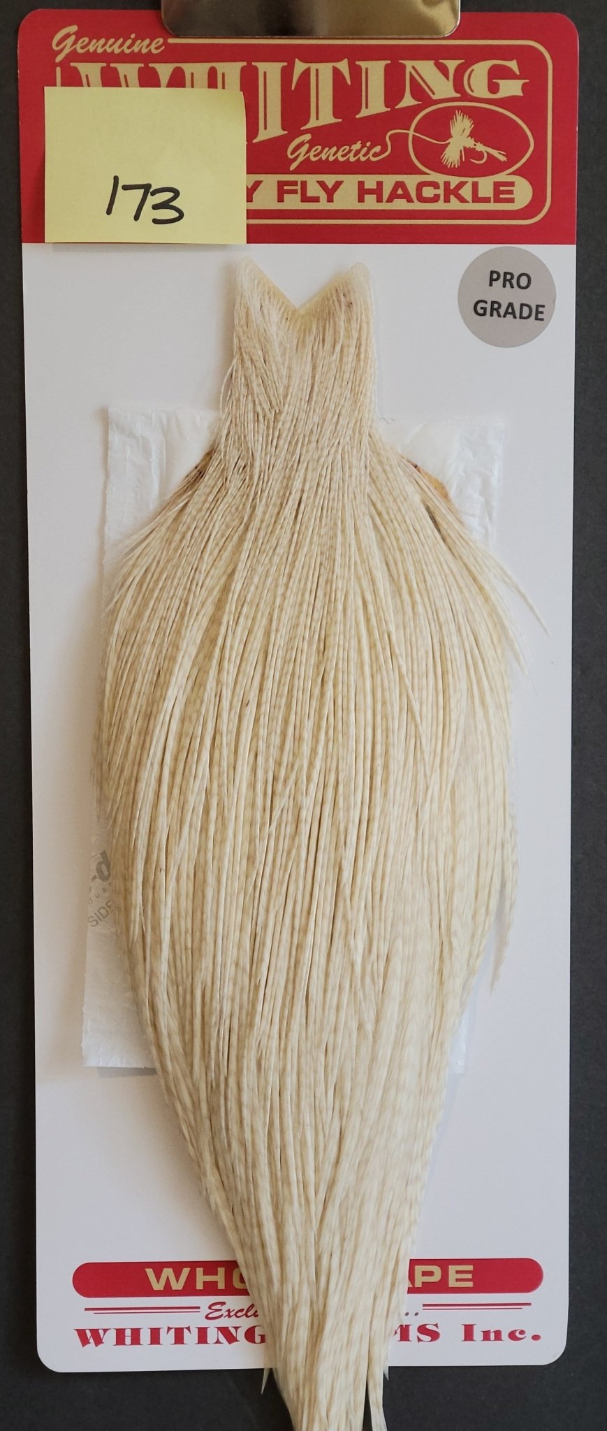 Flash Sale Hackle 173 - Whiting Cape Pro - White (sizes 8 - 22) - Hackle - Fly Fish Food