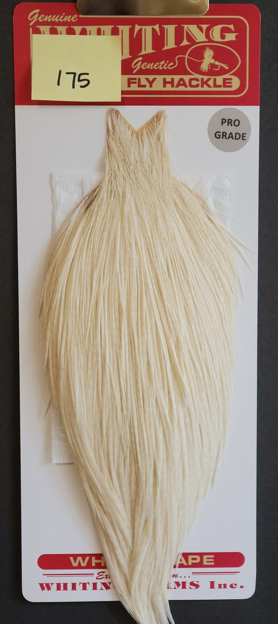 Flash Sale Hackle 175 - Whiting Cape Pro - White (sizes 8 - 22) - Hackle - Fly Fish Food