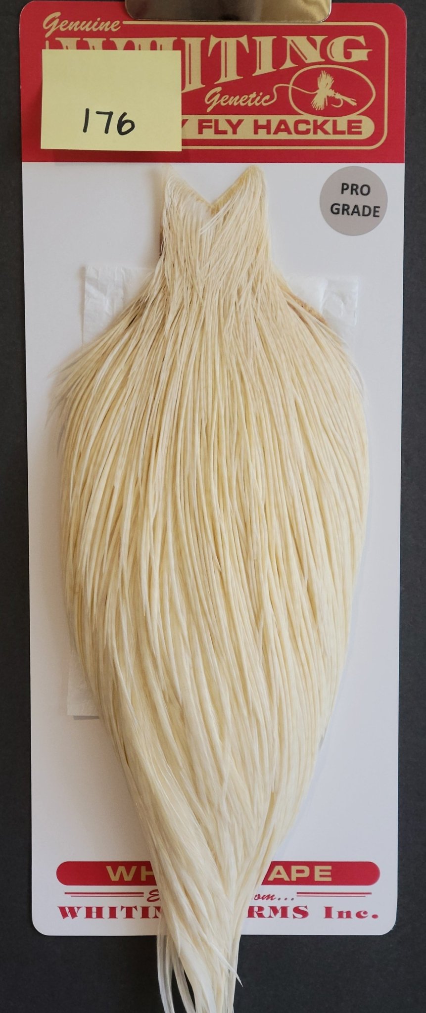 Flash Sale Hackle 176 - Whiting Cape Pro - White (sizes 8 - 22) - Hackle - Fly Fish Food
