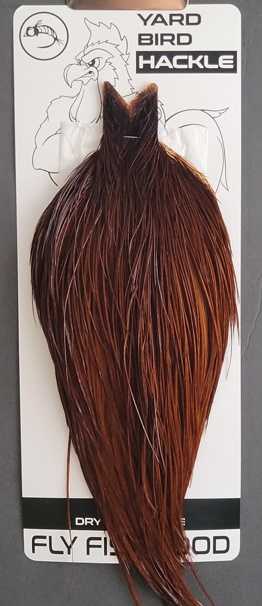 Flash Sale Hackle 240 - Yard Bird Cape NA - Coachman Brown (sizes 8 - 22) - Hackle - Fly Fish Food