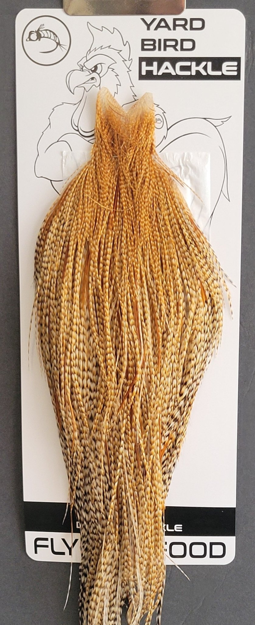 Flash Sale Hackle 248 - Yard Bird Cape NA - Barred Medium Ginger (sizes 8 - 22) - Hackle - Fly Fish Food