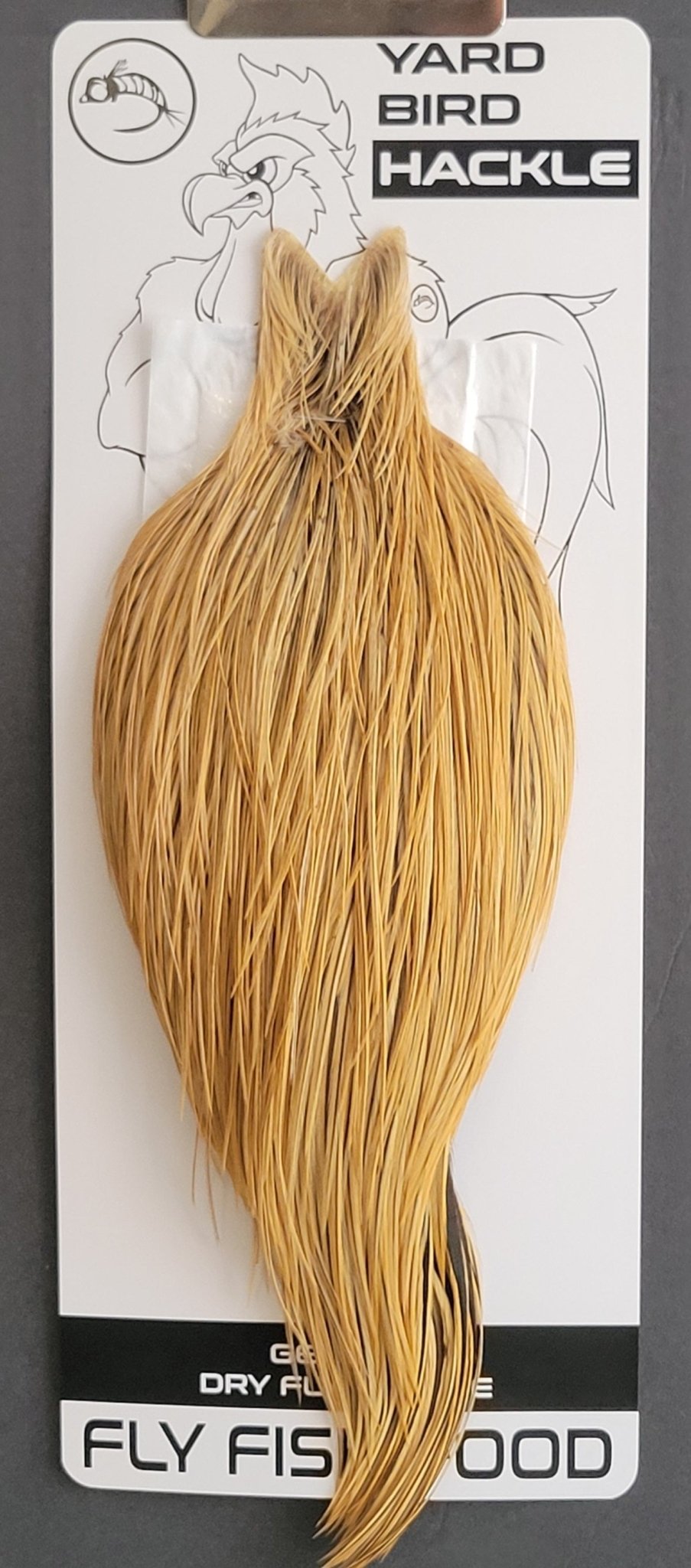 Flash Sale Hackle 255 - Yard Bird Cape NA - Light Ginger (sizes 8 - 22) - Hackle - Fly Fish Food