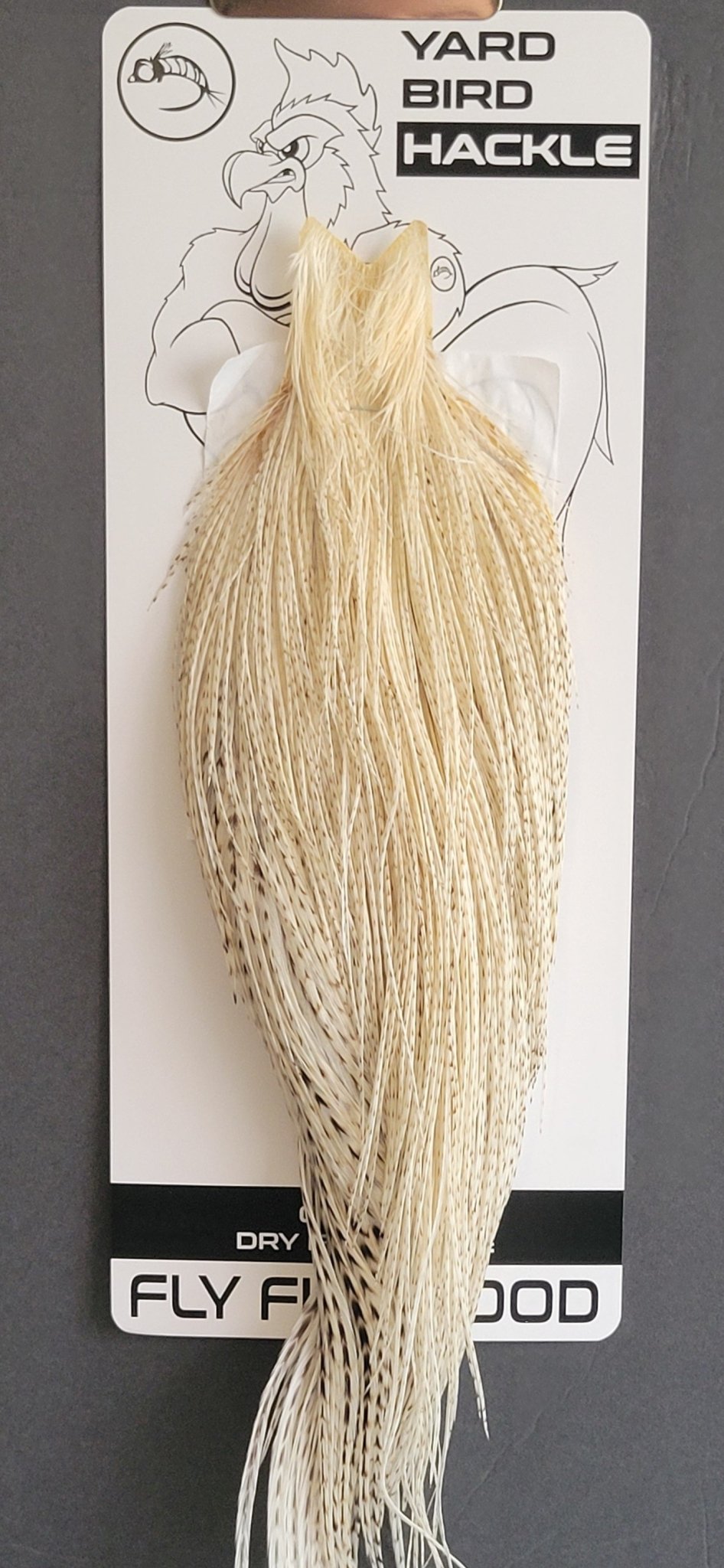 Flash Sale Hackle 278 - Yard Bird Cape NA - Salt & Pepper (sizes 8 - 22) - Hackle - Fly Fish Food