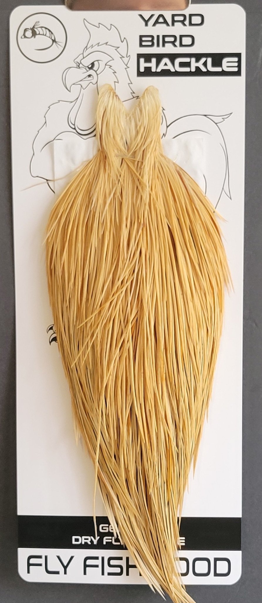 Flash Sale Hackle 27 - Yard Bird Cape NA - Light Ginger (sizes 8 - 22) - Hackle - Fly Fish Food