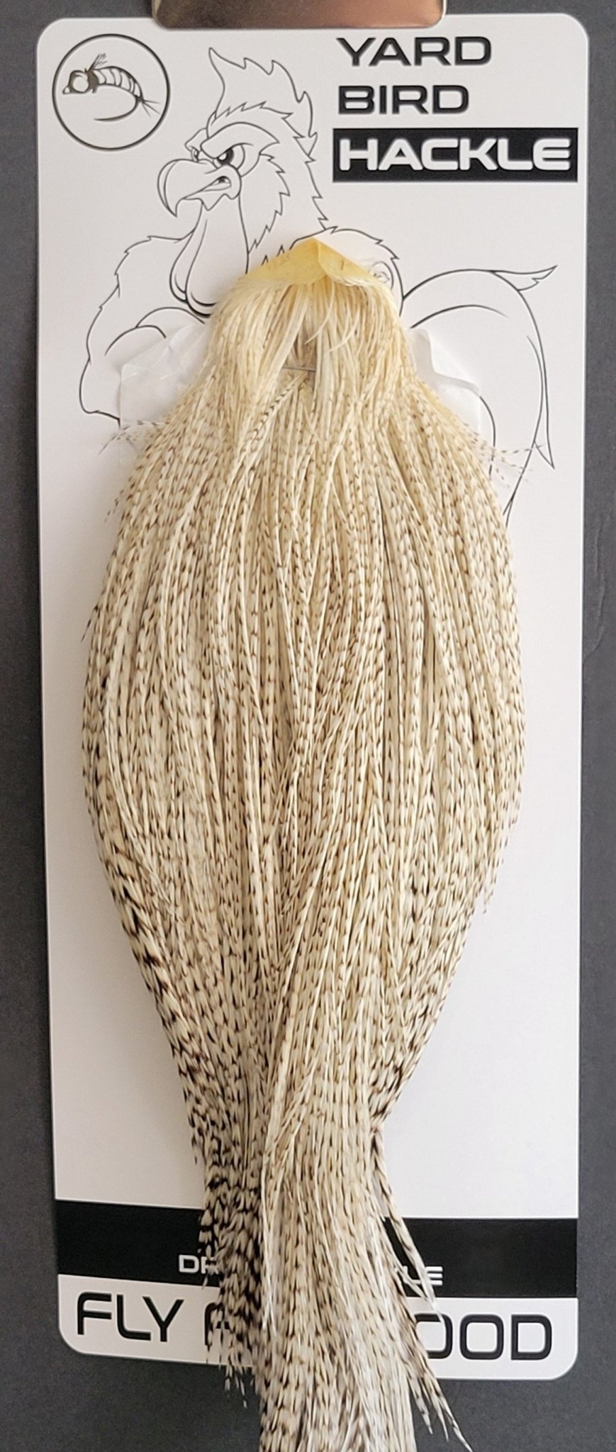 Flash Sale Hackle 287 - Yard Bird Cape NA - Salt & Pepper (sizes 8 - 22) - Hackle - Fly Fish Food