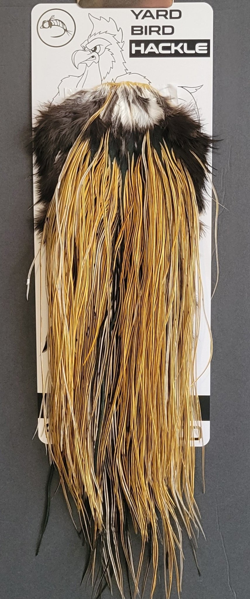 Flash Sale Hackle 411 - Yard Bird Saddle NA - Golden Badger (size 18 - 20) - Hackle - Fly Fish Food