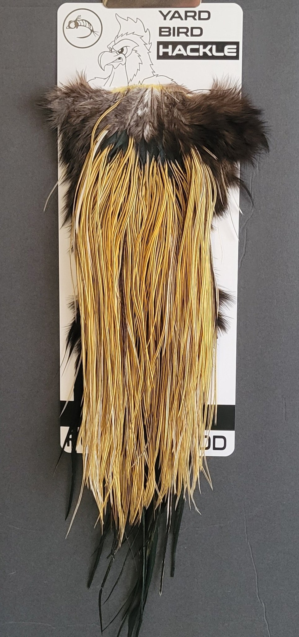 Flash Sale Hackle 412 - Yard Bird Saddle NA - Golden Badger (size 18 - 20) - Hackle - Fly Fish Food