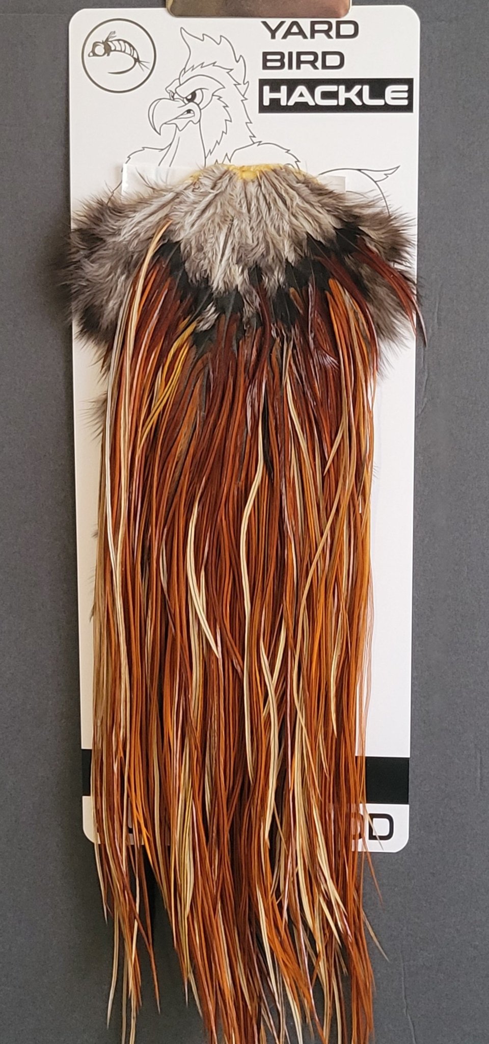 Flash Sale Hackle 422 - Yard Bird Saddle NA - Brown (size 14 - 18) - Hackle - Fly Fish Food