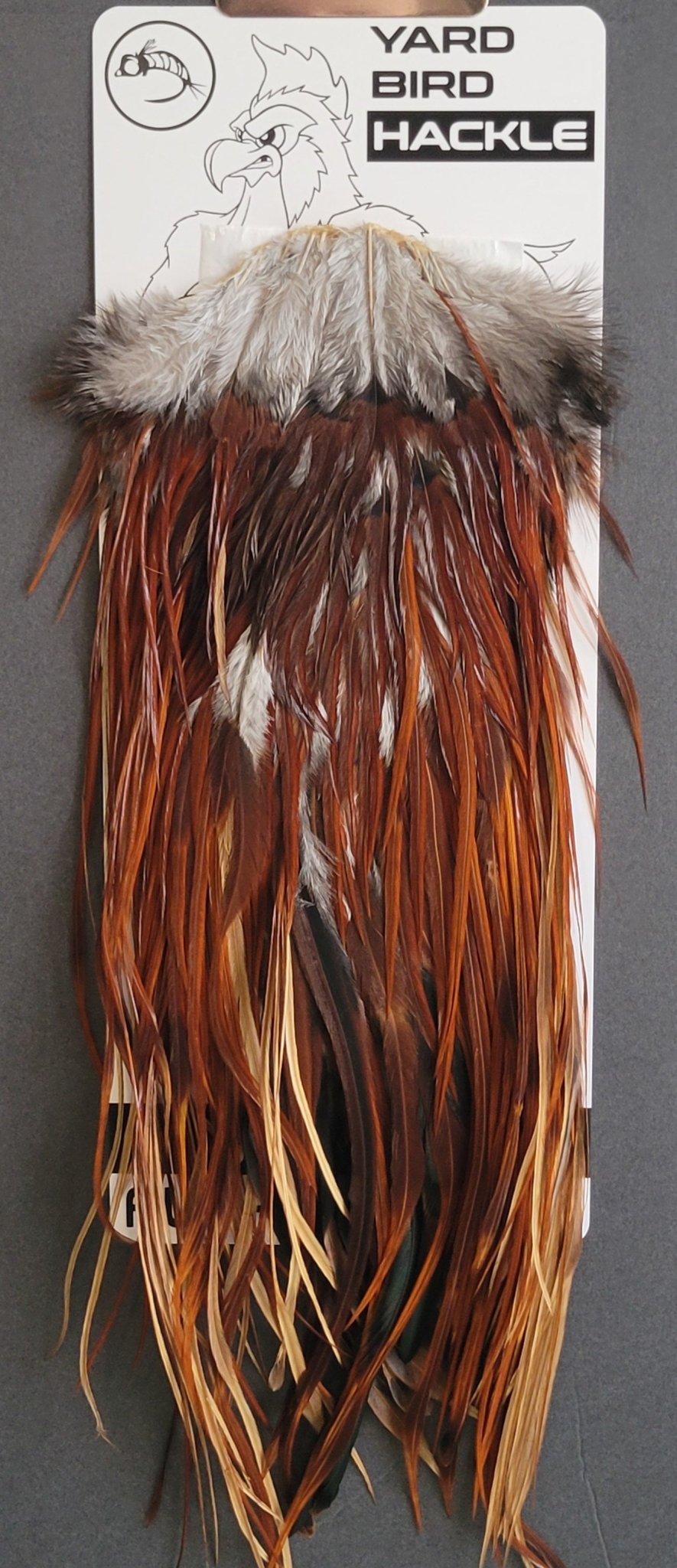 Flash Sale Hackle 423 - Yard Bird Saddle NA - Brown (size 14 - 16) - Hackle - Fly Fish Food