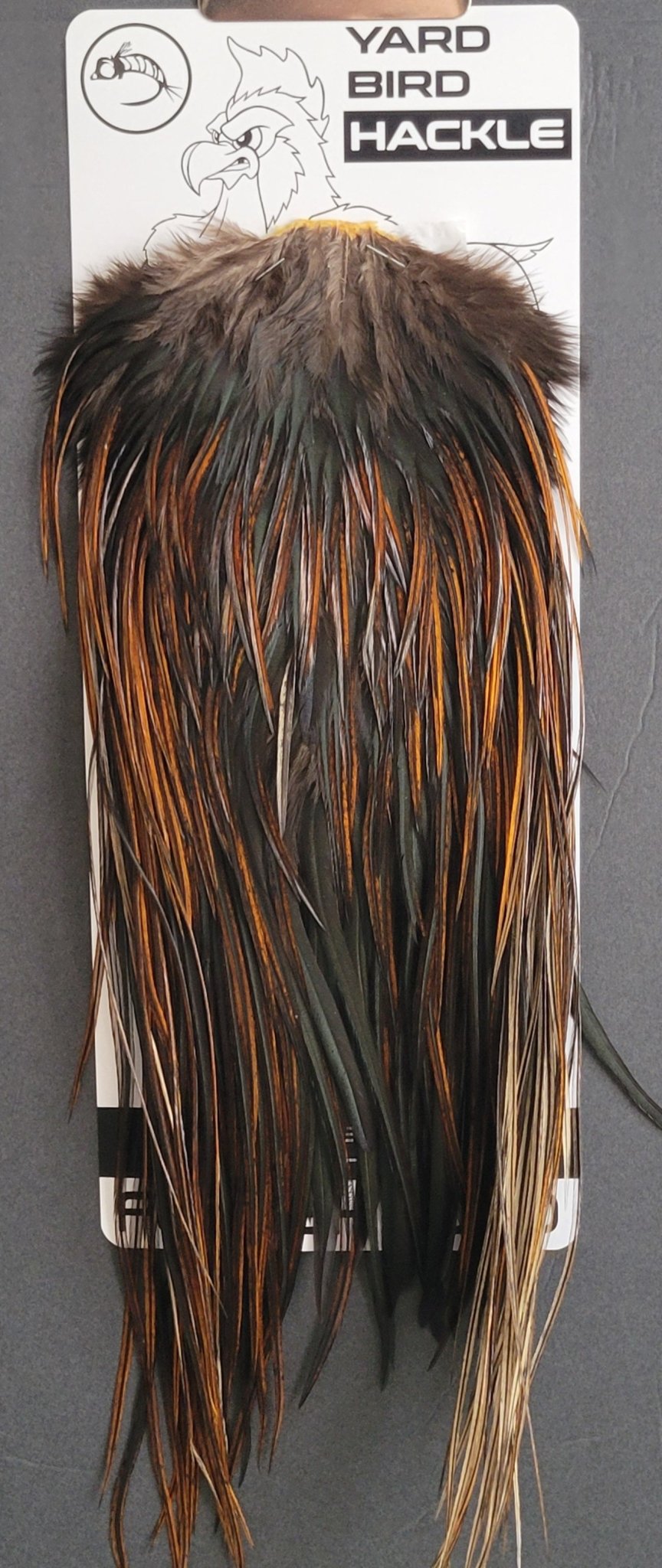 Flash Sale Hackle 427 - Yard Bird Saddle NA - Furnace (size 12 - 16) - Hackle - Fly Fish Food