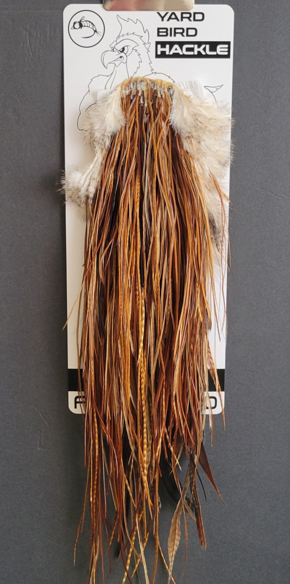 Flash Sale Hackle 443 - Yard Bird Saddle NA - Brown (size 18 - 20) - Hackle - Fly Fish Food
