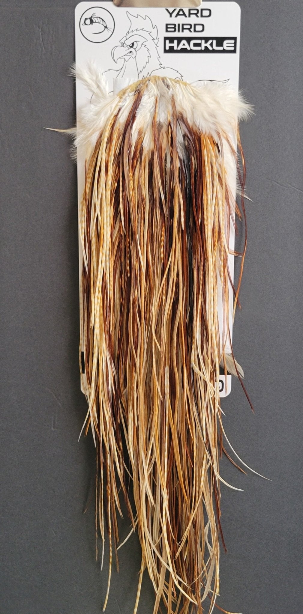Flash Sale Hackle 448 - Yard Bird Saddle NA - Brown (size 14 - 18) - Hackle - Fly Fish Food