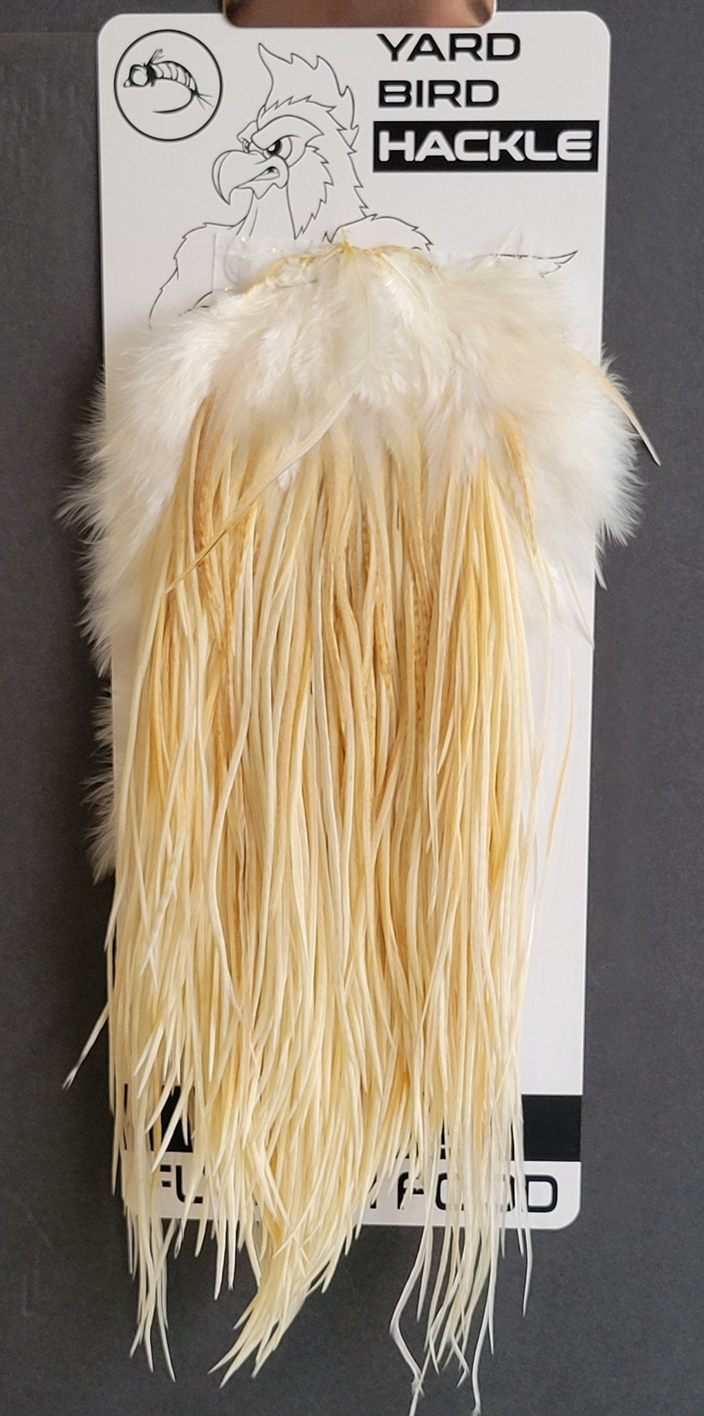 Flash Sale Hackle 468 - Yard Bird Saddle NA - Cream (size 16 - 18) - Hackle - Fly Fish Food