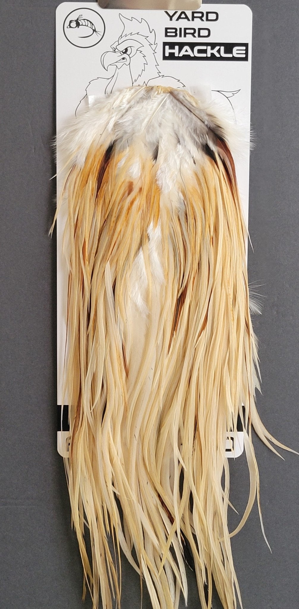 Flash Sale Hackle 485 - Yard Bird Saddle NA - Cream Variant (size 14 - 16) - Hackle - Fly Fish Food