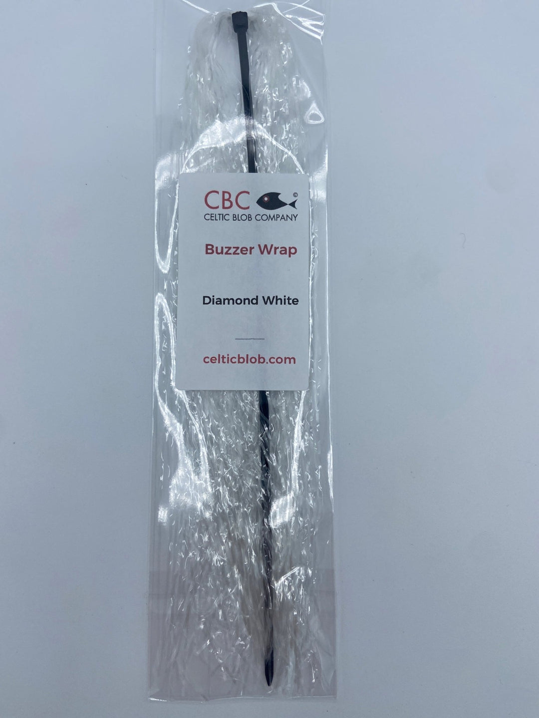 Buzzer Wrap for Chrominoids - Synthetic Fibers & Flash - Fly Fish Food