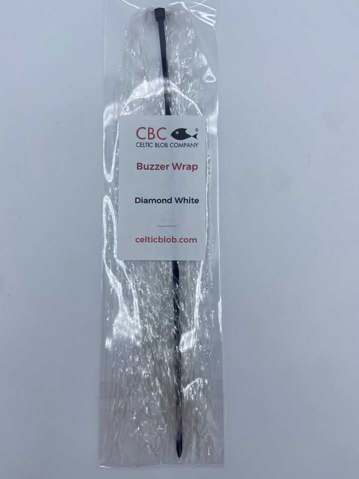 Buzzer Wrap for Chrominoids - Synthetic Fibers & Flash - Fly Fish Food