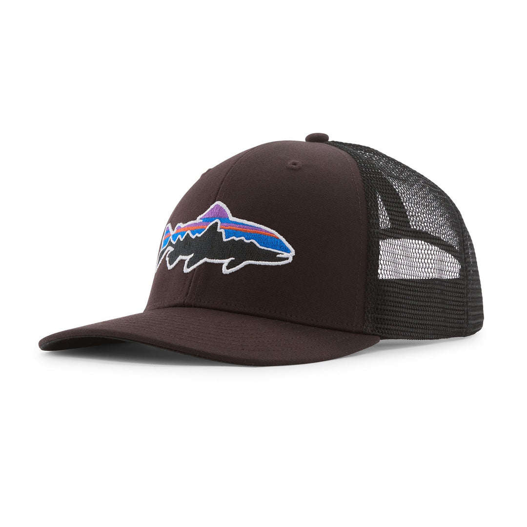 Fitz Roy Trout Trucker Hat - Den Brown