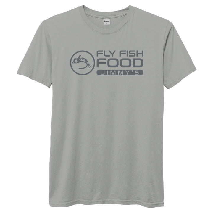 Fly Fish Food Jimmy's Logo Tee - Graystone - Hats - Fly Fish Food