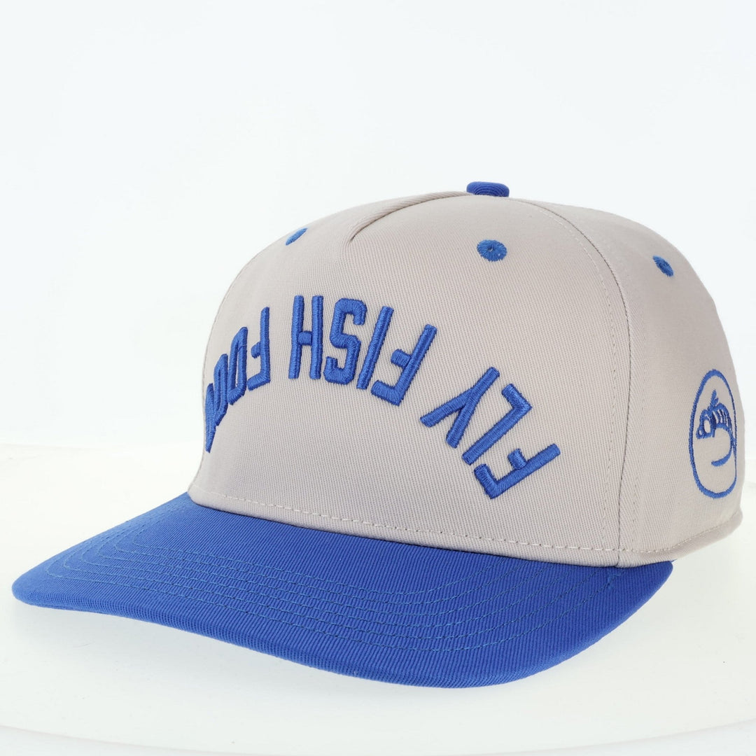 Fly Fish Food Heritage Hat - Stone/Blue - Hats - Fly Fish Food
