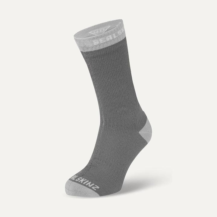 Sealskinz- Wiveton Waterproof Warm Weather Mid Length Sock - Grey