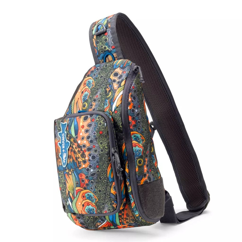 Orvis Mini Sling Pack - Fishe Unbound Brown - Packs & Bags - Fly Fish Food