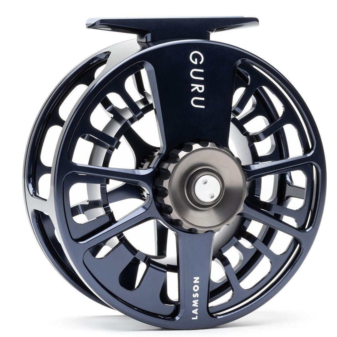 Lamson Guru X  HD Reel Blue Steel