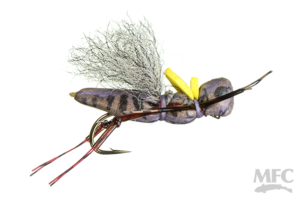 Keller's Henneberry Hopper - Purple - Flies - Fly Fish Food