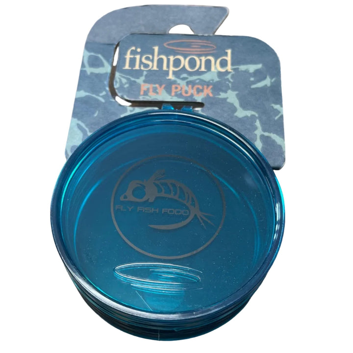 Fly Fish Food "FFF" Logo Fishpond Fly Puck - Fly Boxes - Fly Fish Food