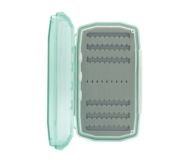 Umpqua - UPG Foam Waterproof Flats - Large - Aqua - Fly Boxes - Fly Fish Food