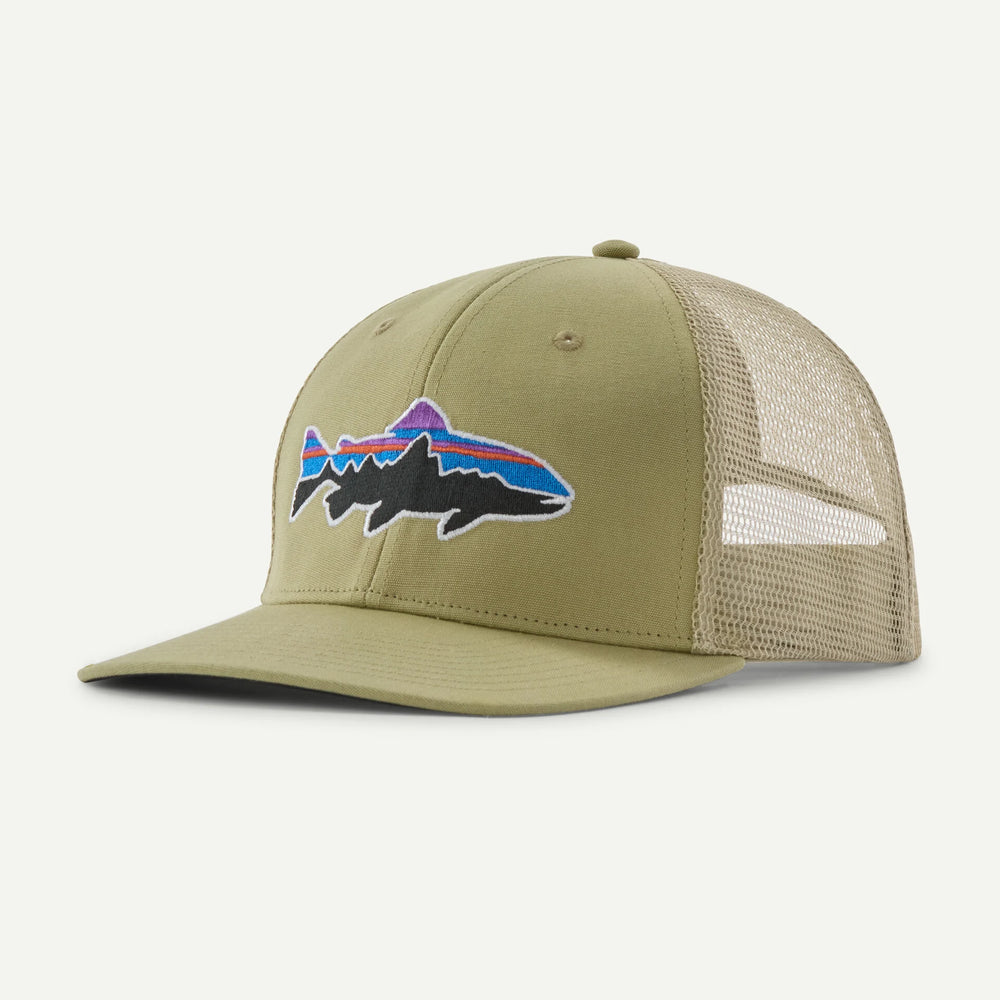 Patagonia - Fitz Roy Trout Trucker Hat - Gumtree Green - Hats - Fly Fish Food