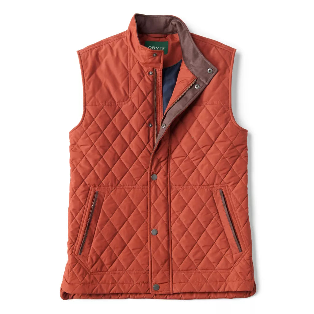Orvis - RT7 Quilted Vest - Russet