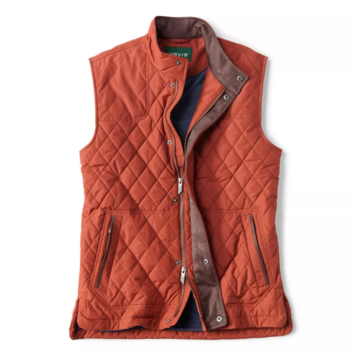 Orvis - RT7 Quilted Vest - Russet