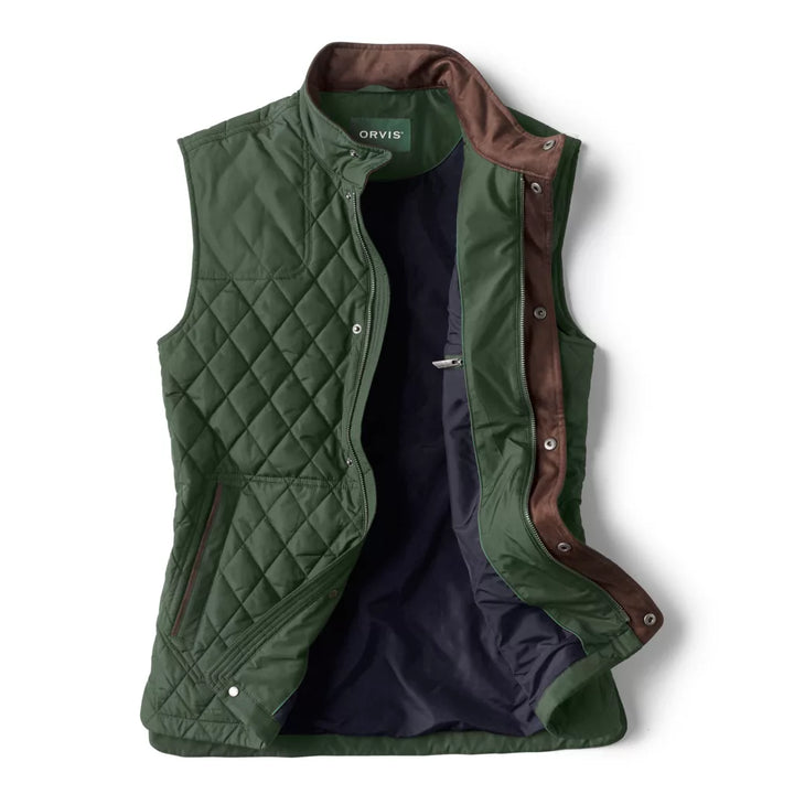 Orvis - RT7 Quilted Vest - Dark Pine