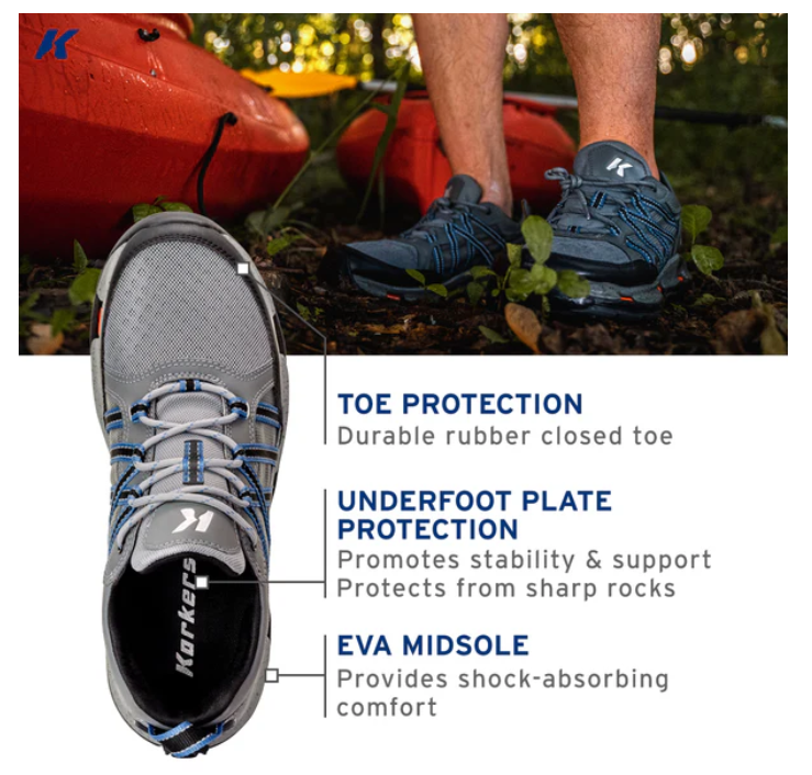 Korkers - All Axis Shoe - Vibram XS Trek Sole - Green
