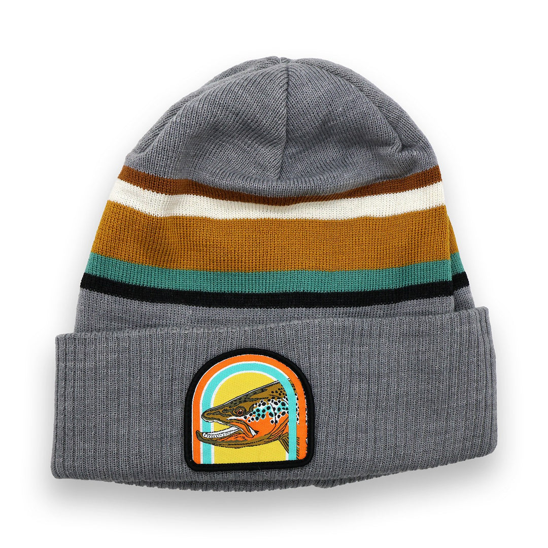 RepYourWater Knit Hat, Sunrise Brown